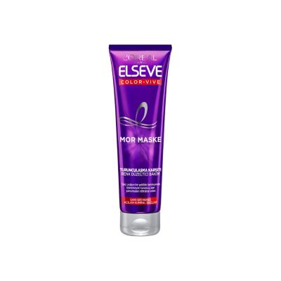 Loreal Elseve Colorvive Mor Maske 150ml - Color Correcting Hair Mask for Blonde, Grey Hair - image 4