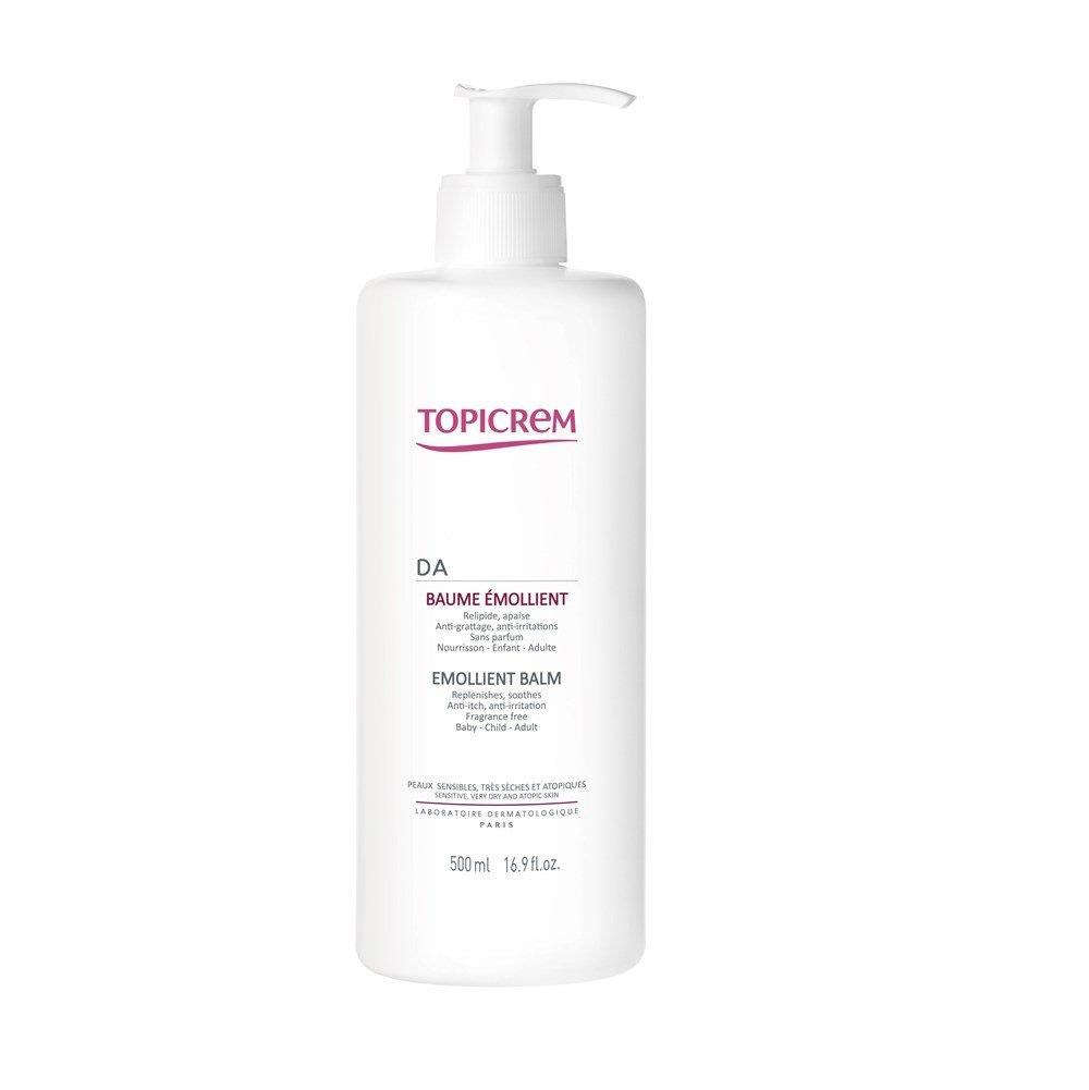 Topicrem AD Emollient Balm 500ml - Soothe Dry, Sensitive & Atopic Skin - Fragrance & Paraben Free - Omega 3 & 6 - Baby & Adult Eczema Relief Topicrem AD Balm - Eczema & Dry Skin Relief - Fragrance-Free Topicrem AD Emollient Balm, Emollient Balm for dry skin, Atopic dermatitis balm, Sensitive skin moisturizer, Eczema relief balm, Fragrance-free moisturizer, Paraben-free balm, Baby eczema cream, Omega 3 6 balm, Allantoin skin soothing, dry skin, sensitive skin, atopic skin, eczema, moisturizer, fragrance-free