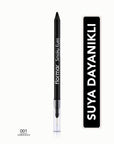Flormar Smoky Eyes Carbon Black Waterproof Eyeliner - Rich Pigmentation for Stunning Eye Makeup | Ideal for Women and Teenagers - image 11