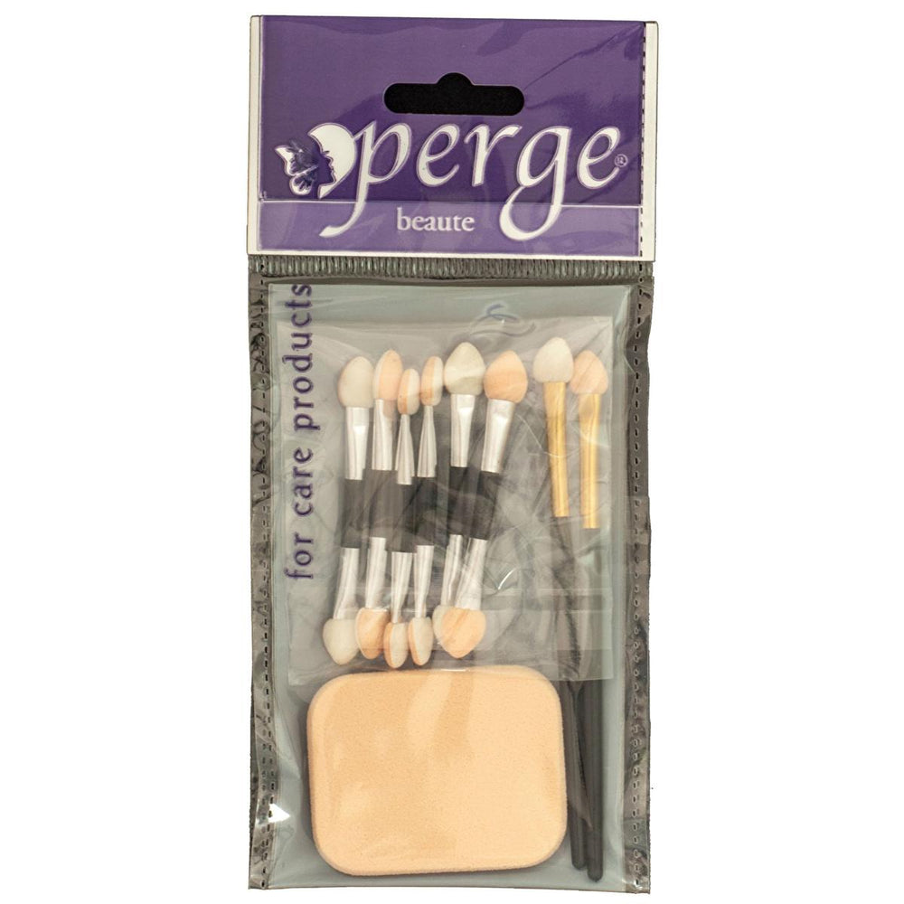 Perge Makeup Brush Set PBT-900 - Precision Eyeshadow Brushes for Professional Makeup Application - Eyeshadow