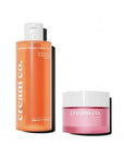 Cream Co. AHA/BHA Toner & Hyaluronic Acid Moisturizer Skincare Set | Vegan Blemish Control, Pore Minimizing, Skin Brightening for Sensitive Skin Cream Co. AHA/BHA Toner & Hyaluronic Acid Moisturizer Set | Vegan skincare set, AHA BHA toner, hyaluronic acid moisturizer, vegan skincare, blemish control, skin brightening, oil control toner, sensitive skin moisturizer, pore minimizing toner, niacinamide skincare, toner, moisturizer, AHA toner, BHA toner, hyaluronic acid serum, vegan beauty, cruelty-free skincare