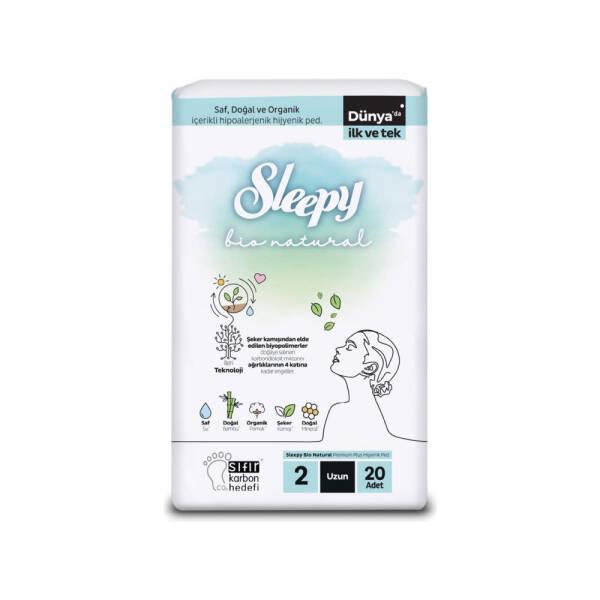 Sleepy Bio Natural Premium Plus Organic Hypoallergenic Hygiene Pads for Sensitive Skin - Natural - Hygiene Products
