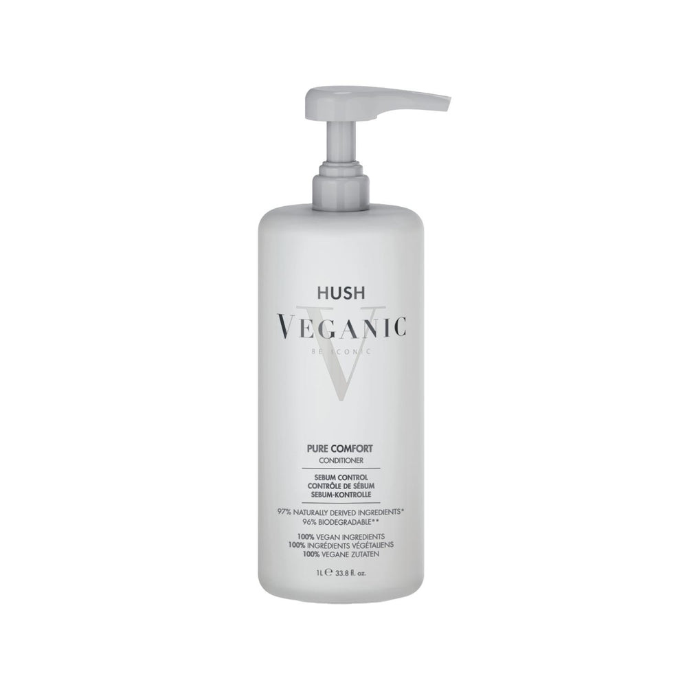 Hush Veganic Pure Comfort Balancing Conditioner for Oily Hair 1000ml