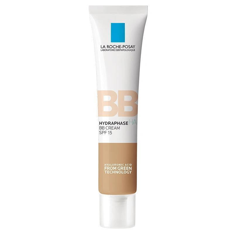 La Roche Posay Hydraphase BB Cream Medium SPF 15 - Hydrating Makeup for Uneven Skin Tone, 40ml - Foundation