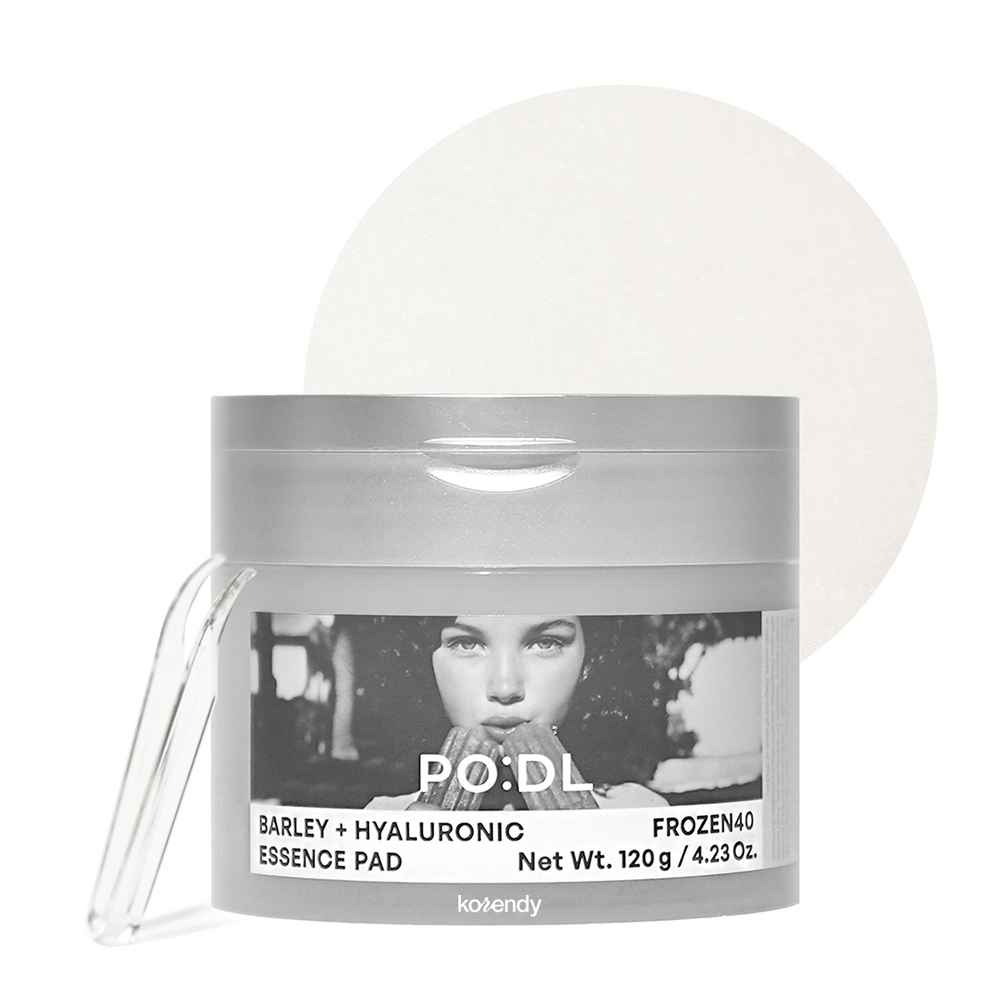 Podl Barley + Hyaluronic Frozen40 Essence Pad Cooling Toner 60ea