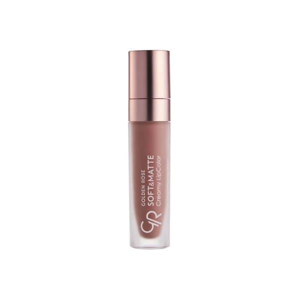 Golden Rose Soft & Matte Creamy Lipstick: Long-Lasting, Moisturizing Lip Color with Jojoba & Avocado Oil for Intense Color & Comfortable Wear - image 3