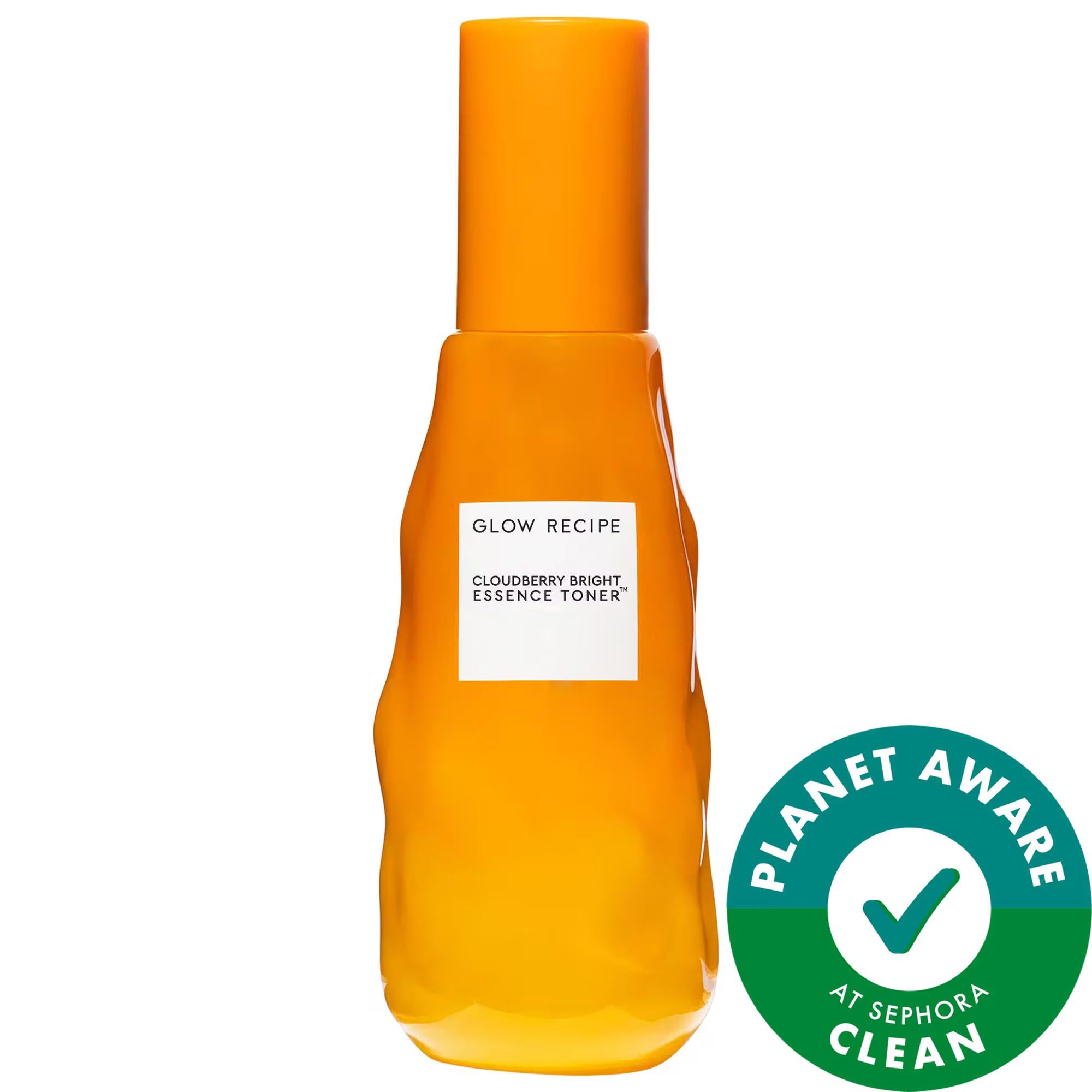 Glow Recipe Cloudberry Bright Essence Toner: Vitamin C Radiance, Hydrating &amp; Vegan Skincare for Dull, Dry Skin - Boosts Serum Effectiveness Glow Recipe Cloudberry Toner: Brighten &amp; Hydrate Skin | Vegan Cloudberry Essence Toner, Brightening Toner, Hydrating Toner, Vegan Skincare, Cruelty-Free Toner, Antioxidant Toner, Dry Skin Toner, Glow Recipe, CoQ10 Toner, Recyclable Skincare, Essence Toner, Skin Radiance, Skin Hydration, Even Skin Tone, Serum Booster, Vitamin C, Vitamin E, Clean Beauty, Non-Toxic Skincar