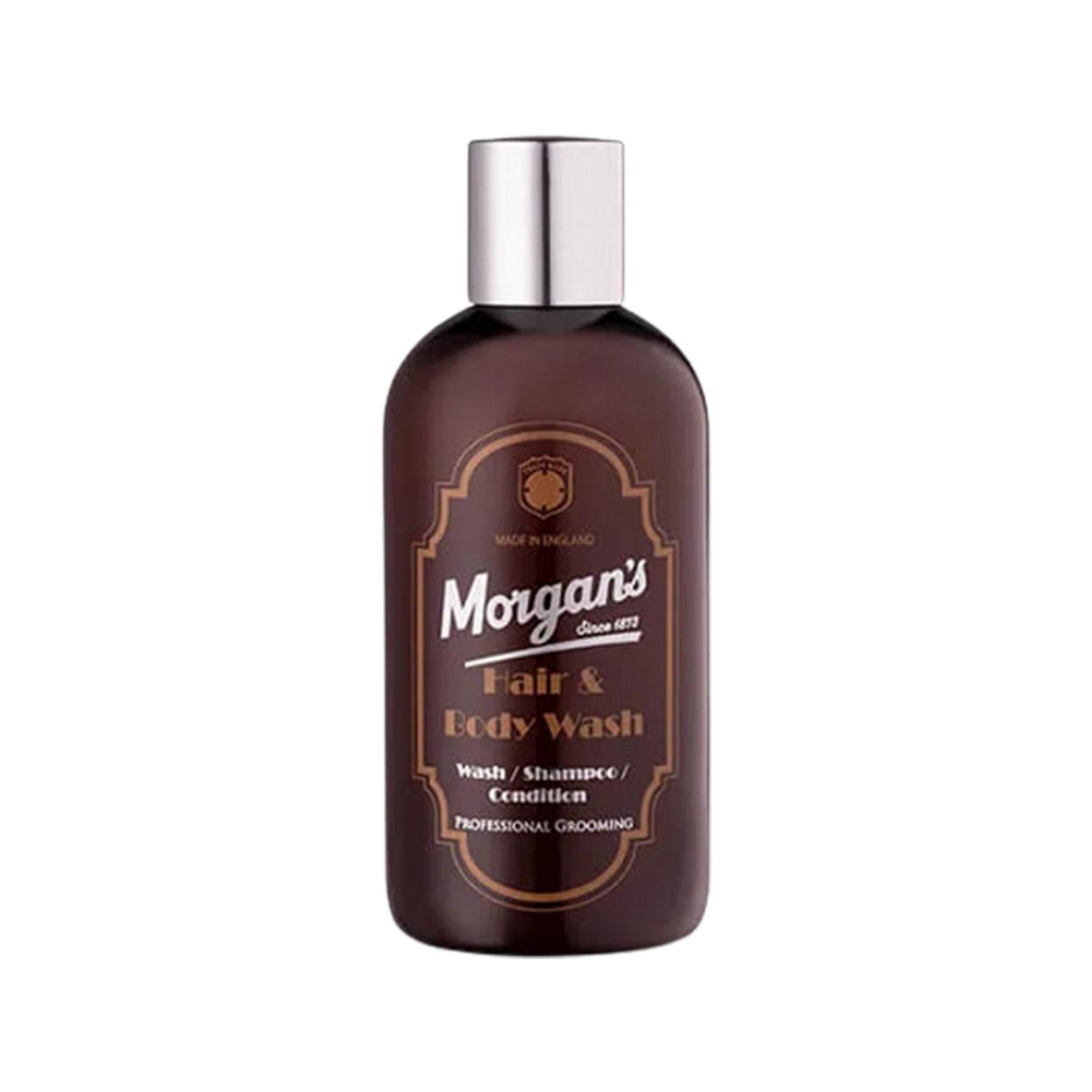 Morgan's Pomade 2-in-1 Hair and Body Shampoo - 8.45 fl oz, Convenient Grooming Solution Morgan's Pomade 2-in-1 Shampoo - 8.45 fl oz Morgan's Pomade shampoo, 2-in-1 shampoo, hair and body wash, 8.45 fl oz shampoo, grooming products, men's grooming, travel grooming, convenient grooming, quality shampoo, trusted brand