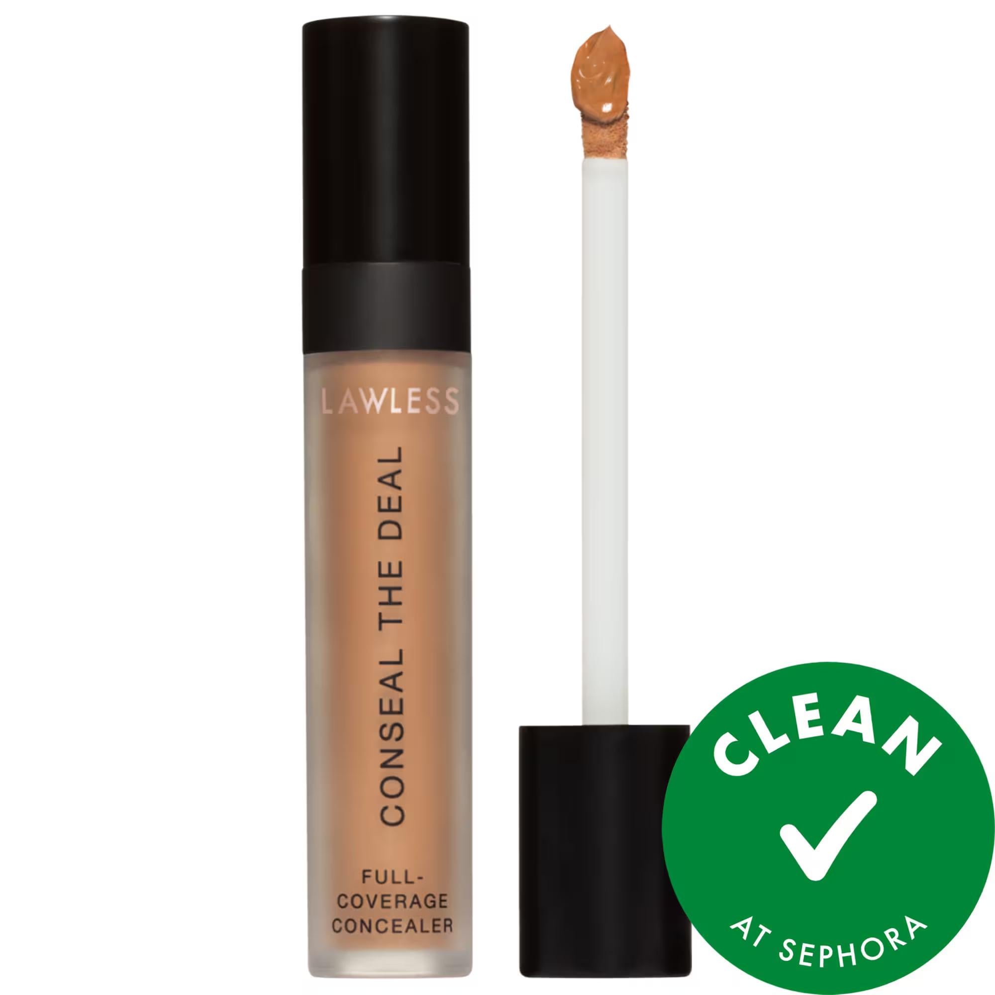Conceal the Deal: Lightweight Vegan Concealer - Full Coverage, Long-Wearing, Brightening &amp; Blurring - Blemish &amp; Dark Circle Coverage Conceal the Deal: Vegan Full Coverage Concealer - Long-Wearing vegan concealer, cruelty-free concealer, lightweight concealer, full coverage concealer, long-wearing concealer, concealer for blemishes, concealer for dark circles, soft focus concealer, matte concealer, brightening concealer, concealer, makeup, face makeup, vegan makeup, cruelty-free makeup, long lasting conceale