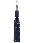 Eklips Automatic Umbrella: Compact Folding Travel Umbrella, Windproof, Navy Blue Star Pattern, Easy Open/Close Eklips Automatic Umbrella: Compact, Windproof, Stylish Star Design automatic umbrella, compact umbrella, folding umbrella, travel umbrella, windproof umbrella, star pattern umbrella, navy blue umbrella, portable rain umbrella, easy open close umbrella, umbrella, rain gear, weather protection, portable umbrella, small umbrella, lightweight umbrella, durable umbrella, stylish umbrella, gift for her, 