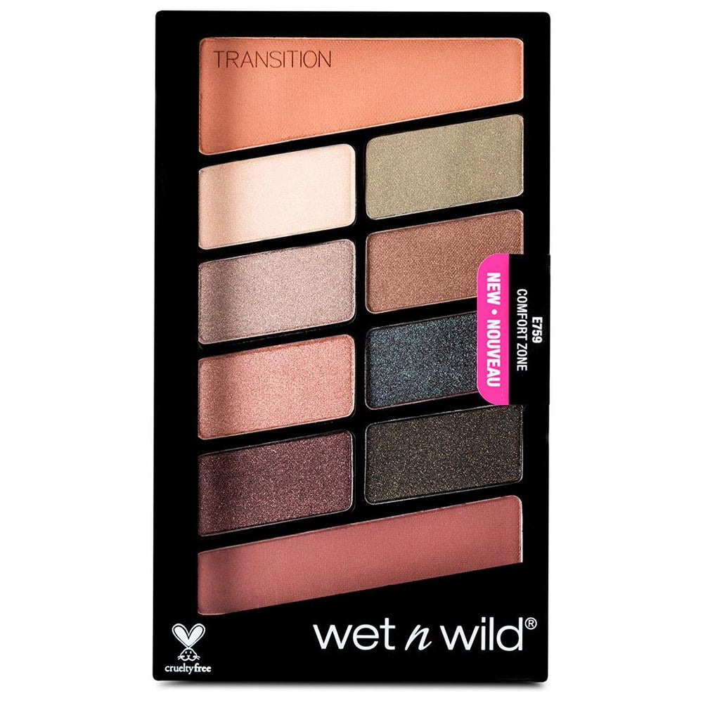 wet n wild Color Icon 10-Pan Eyeshadow Palette Comfort Zone