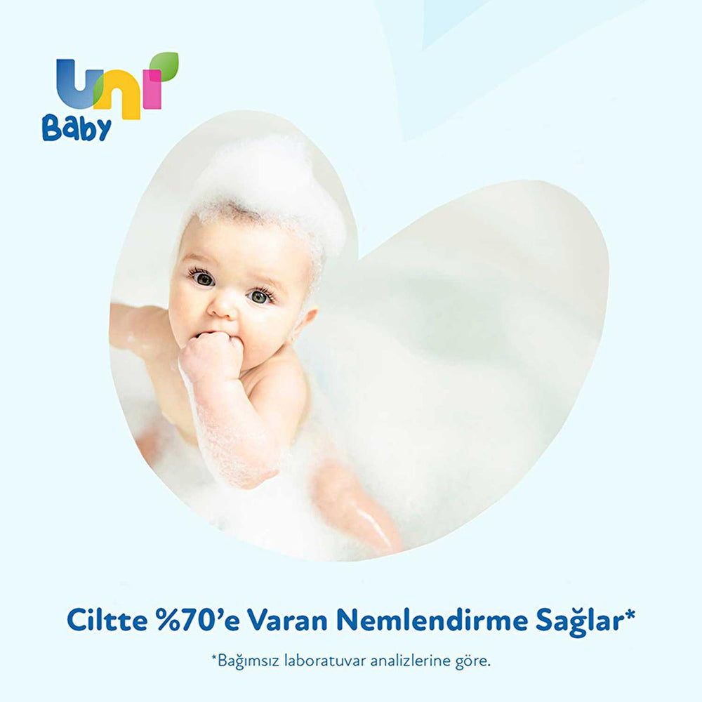 Uni Baby Natural Hypoallergenic Baby Shampoo & Body Wash - Gentle, Moisturizing, Dermatologically Tested - 23.69 fl - view 2