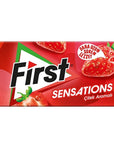 First Sensations Strawberry Chewing Gum for Fresh Breath 27g