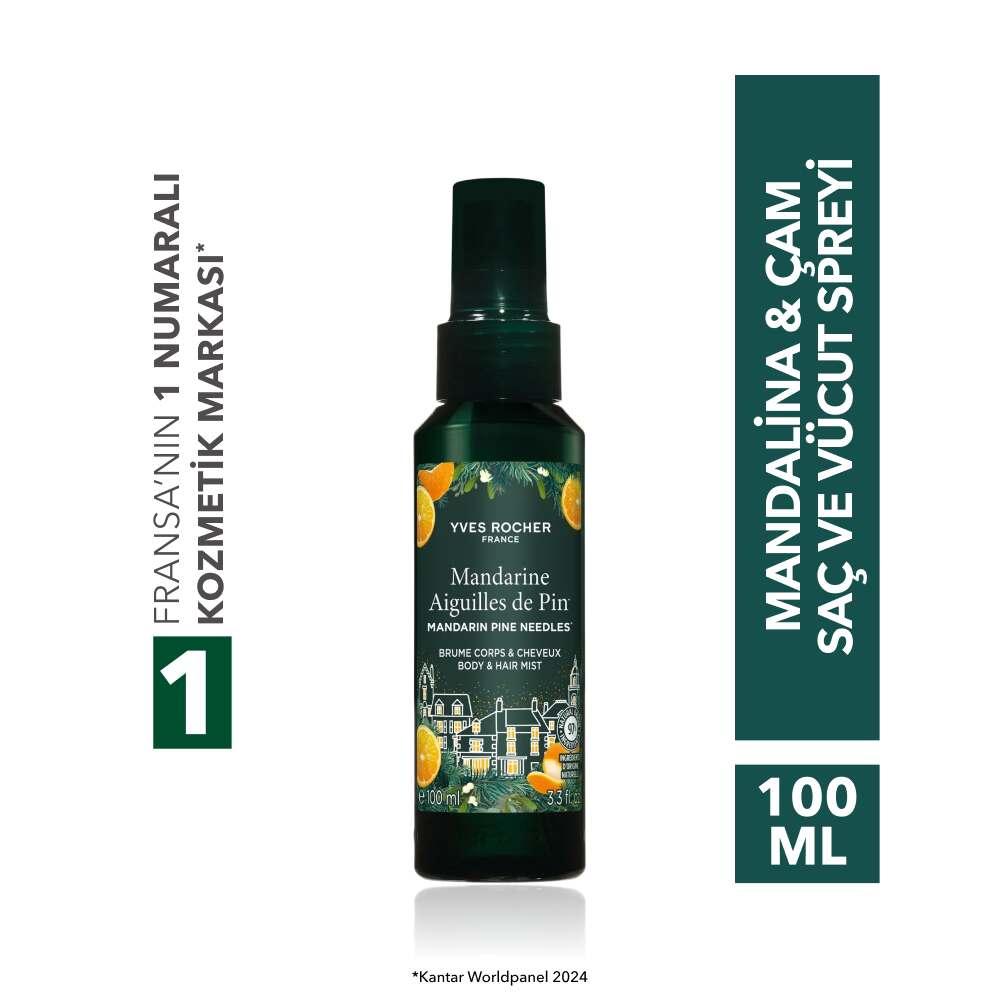 Mandarin & Pine Hair & Body Mist for Refreshing Scent