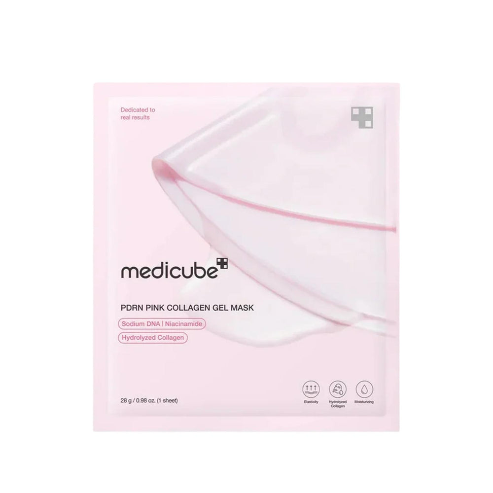 Medicube PDRN Pink Collagen Gel Mask for Firming & Glow 4x28g