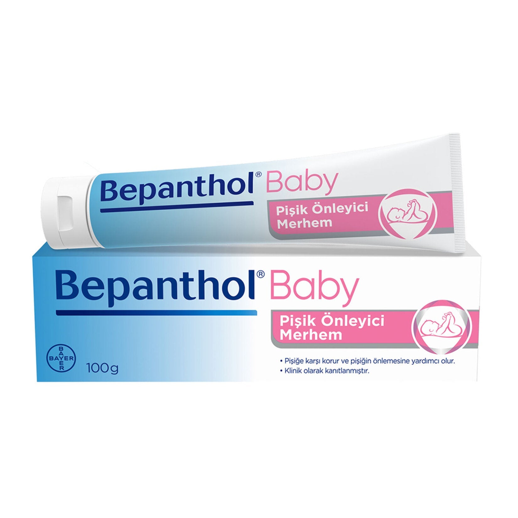 Bepanthol Baby Diaper Rash Cream tube front