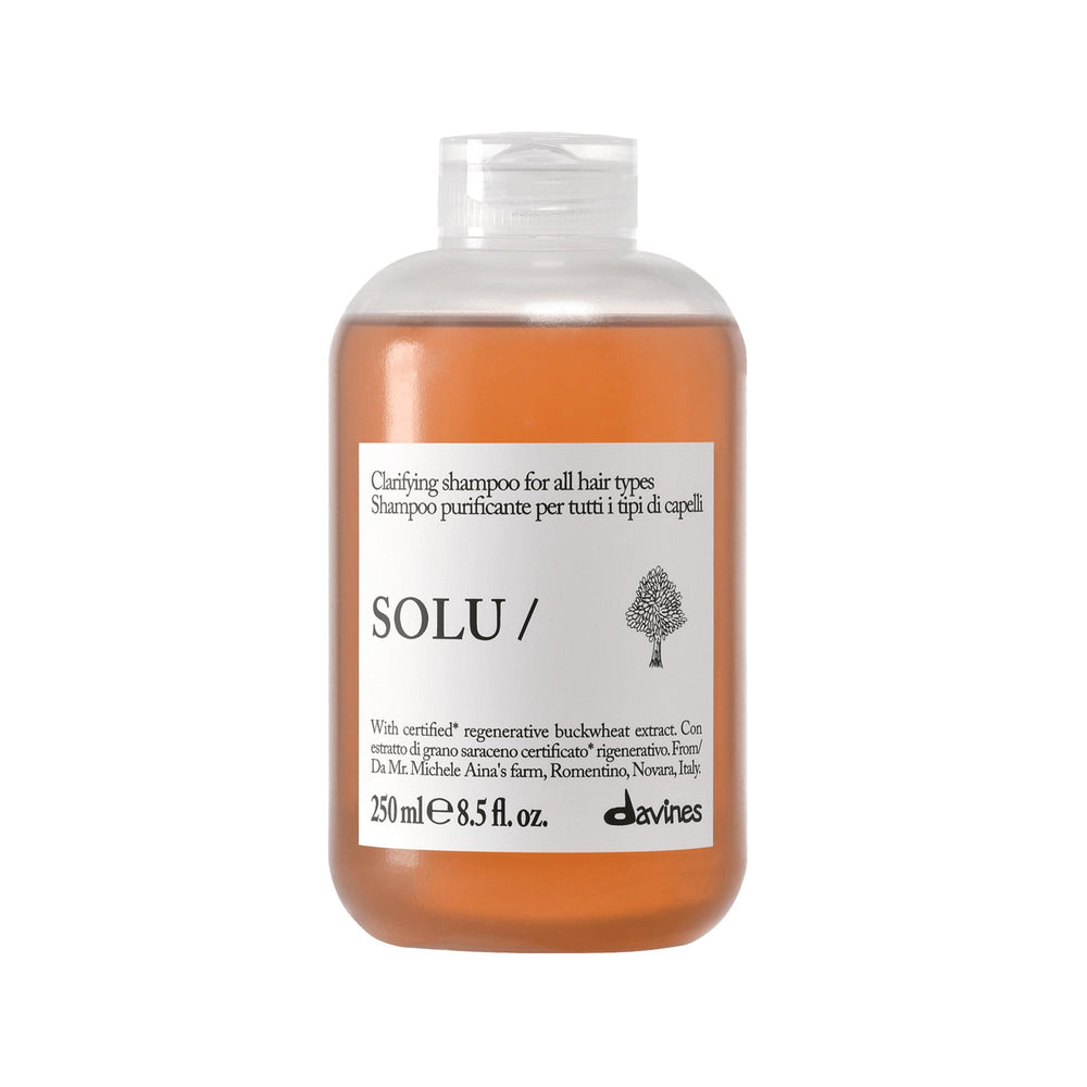 Davines Solu Clarifying Shampoo for Deep Cleansing 250ml