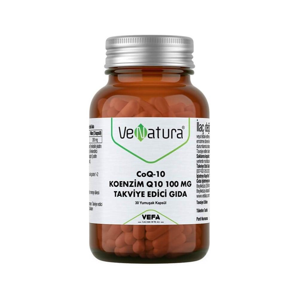 VeNatura Coenzyme Q10 100mg Dietary Supplement 30 Capsules