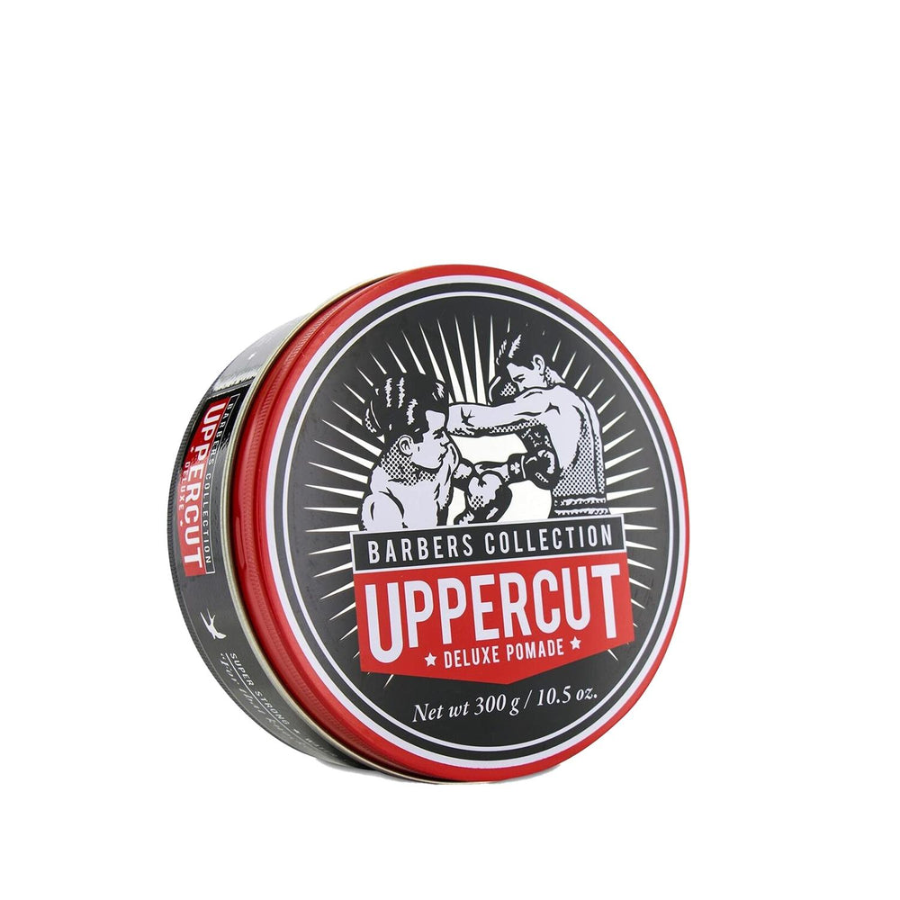 Uppercut Deluxe MAXI Pomade 300g - Strong Hold Hair Styling for Men and Women Uppercut Deluxe MAXI Pomade - Strong Hold Hair Styling Uppercut Deluxe MAXI Pomade, hair pomade, strong hold hair styling, 300g hair product, Deluxe MAXI hair styling, men's grooming, hair styling products, strong hold pomade, men's hair care, hair styling for men, hair styling for women