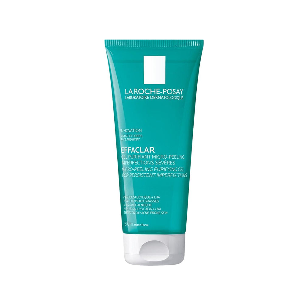 La Roche Posay Effaclar Mikro-Peeling Cleansing Gel for Acne-Prone Skin - Gentle Exfoliation, 200ml La Roche Posay Effaclar Cleansing Gel for Acne-Prone Skin La Roche Posay Effaclar, Cleansing Gel, Mikro-Peeling, Acne-prone skin care, Gentle exfoliation, Skincare for sensitive skin, Effective cleansing products, Acne treatment, Blackhead removal, Skincare routine, Daily cleanser, La Roche Posay products