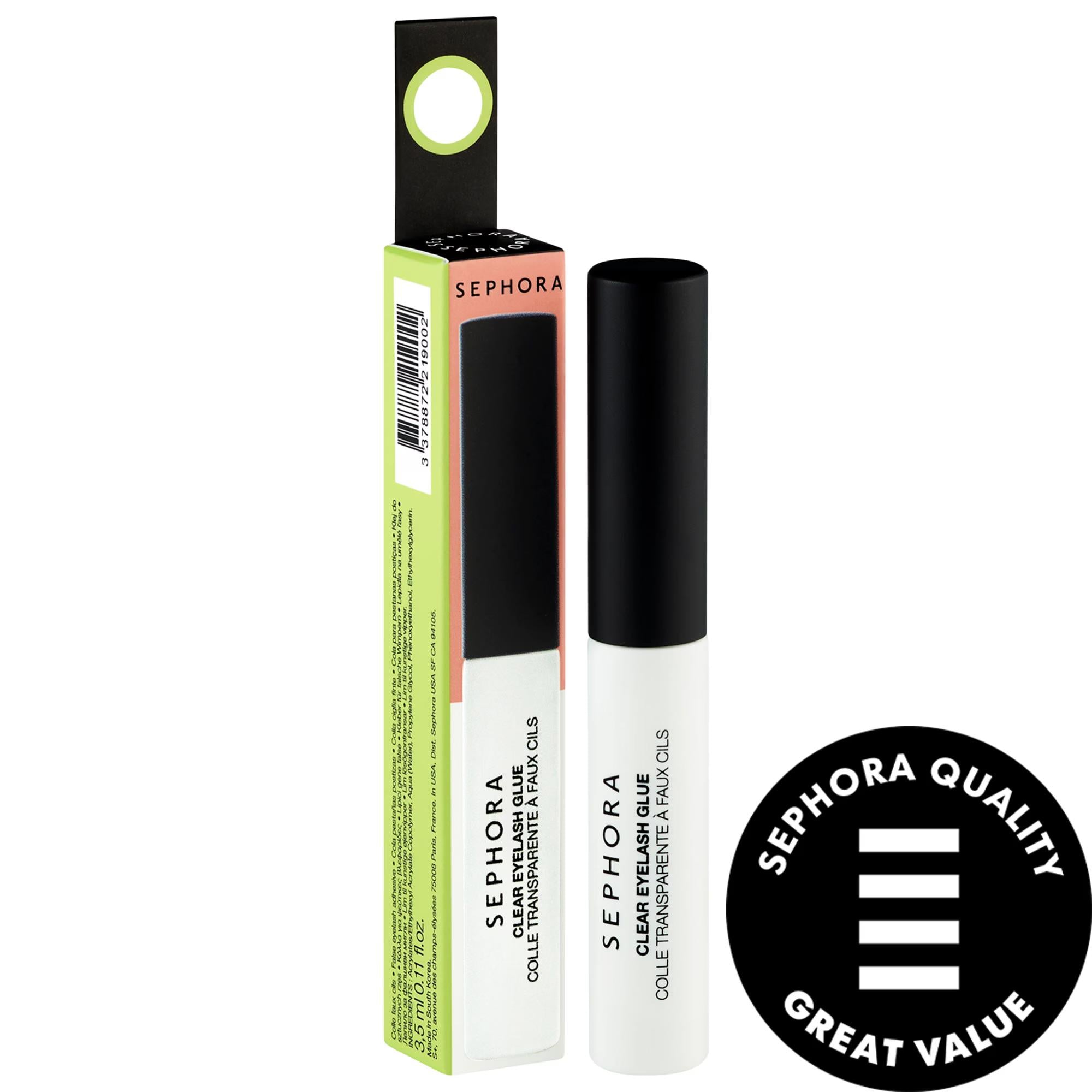 SEPHORA COLLECTION Brush Tip Clear False Eyelash Glue - Latex-Free, Quick-Drying Adhesive for Long-Lasting False Lashes SEPHORA COLLECTION False Eyelash Glue - Quick-Drying, Latex-Free Adhesive false eyelash glue, latex-free adhesive, quick-drying lash glue, brush-tip lash adhesive, long-lasting false lashes, beauty, cosmetics, eye makeup, false eyelashes, makeup, beauty essentials, beauty products, cosmetic glue, lash application, long-lasting makeup, sensitive eyes, latex-free cosmetics