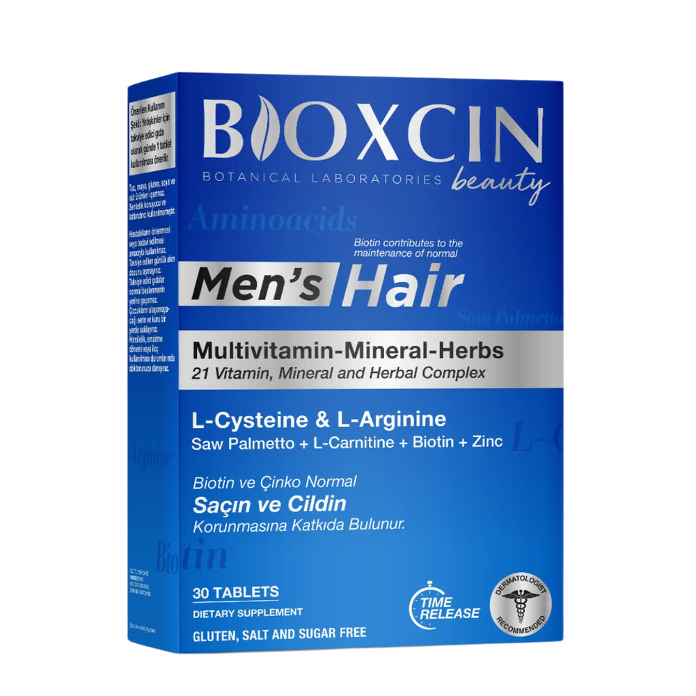 Bioxcin Men Hair Tablet front