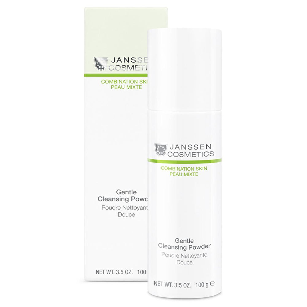 Janssen Cosmetics Facial Cleansing Powder - Gentle, Natural, Eco-Friendly Skincare for Daily Use - Skin Care