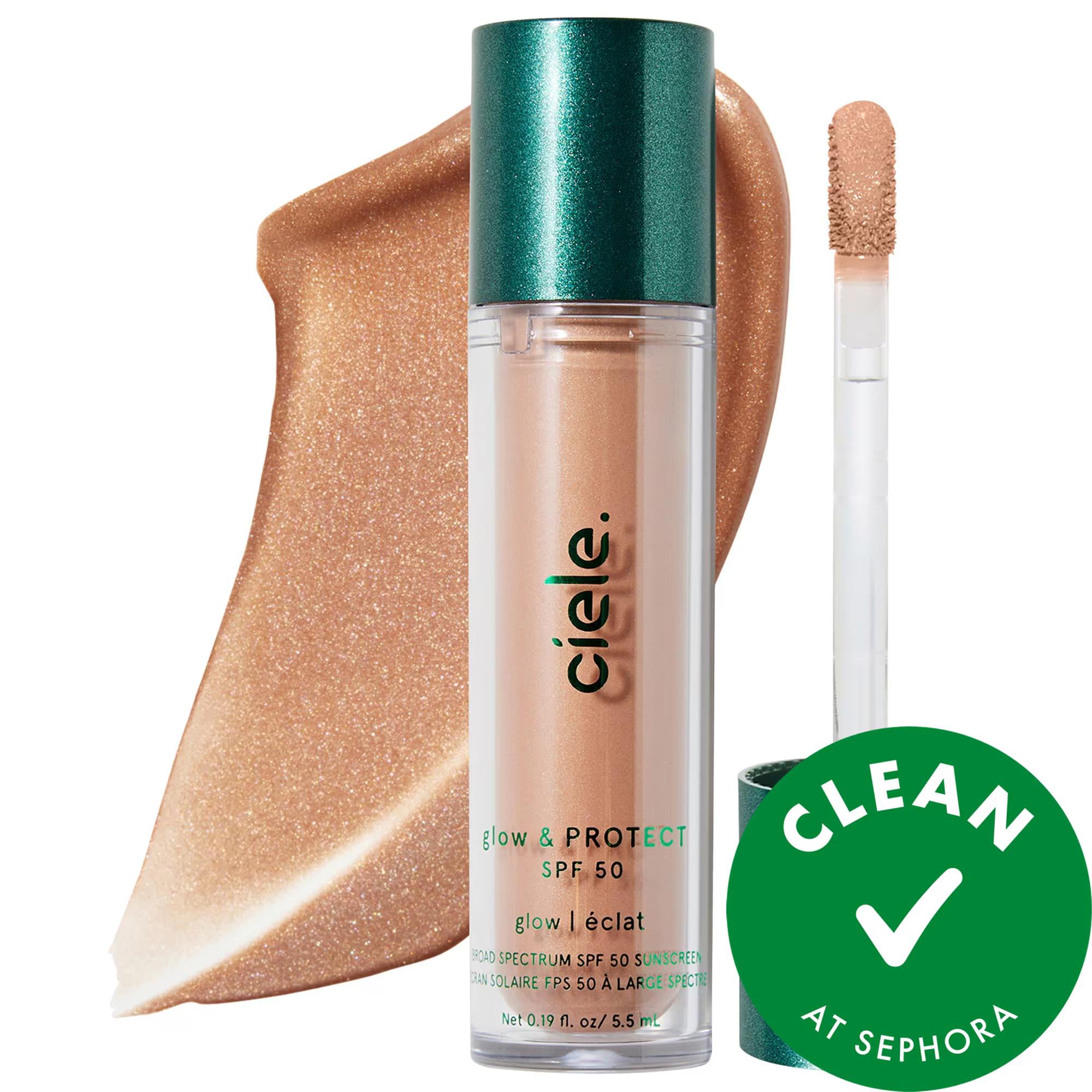 Glow & PROTECT - SPF 50+ Liquid Highlighter for Radiant Glow, Vegan & Cruelty-Free, Hydrating & Non-Comedogenic Makeup Glow & PROTECT SPF 50+ Liquid Highlighter liquid highlighter, SPF 50+, vegan makeup, cruelty-free beauty, hydrating highlighter, clean beauty products, non-comedogenic makeup, recyclable packaging cosmetics, radiant glow, luminous complexion, skincare-infused makeup, ethical beauty products