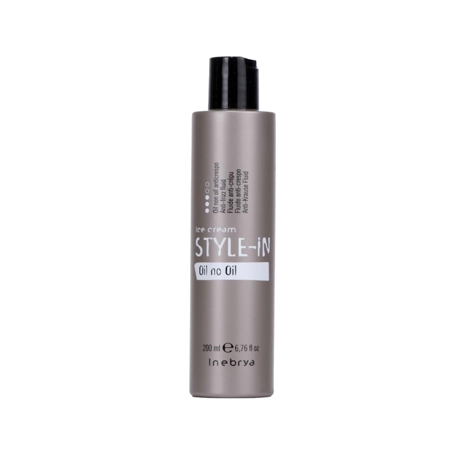 Inebrya Hair Care Anti-Frizz Fluid with Style-In Oil No Oil Formula, 200ml - Smooth, Manageable Hair Inebrya Anti-Frizz Fluid for Smooth Hair hair care, anti-frizz fluid, style-in oil, hair styling product, frizz control, hair care product, smooth hair, manageable hair, sleek locks, hair serum, hair treatment, anti-frizz serum, hair smoothing product