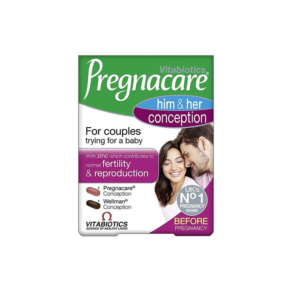 Vitabiotics Pregnacare Him&amp;Her Conception 30+30 Tablets