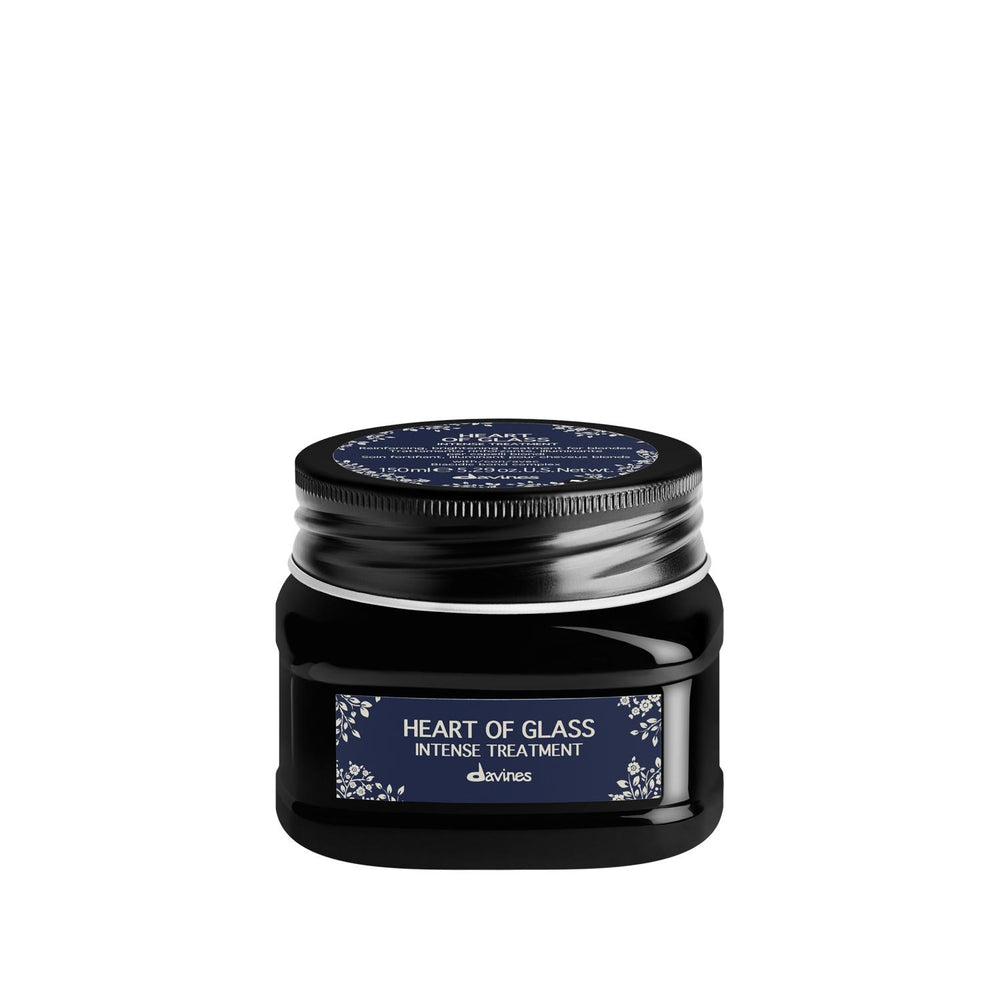 Davines Heart of Glass Intense Treatment - 150ml Hair Repair & Nourishment for Damaged Hair - Hair Mask