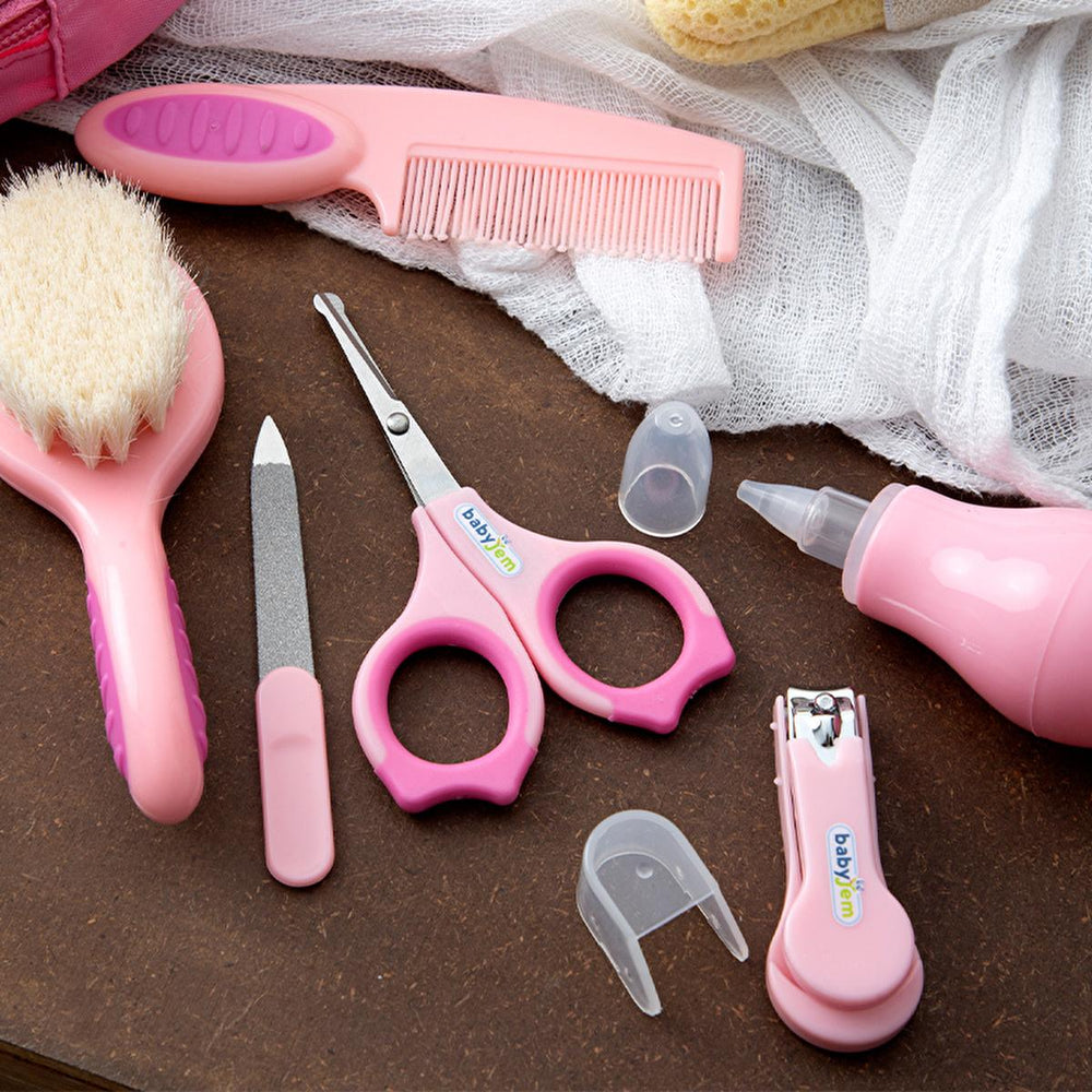 Babyjem Baby Care Set - 7 Piece Newborn Grooming Kit with Portable Case - view 2