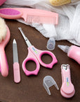 Babyjem Baby Care Set - 7 Piece Newborn Grooming Kit with Portable Case Babyjem 7 Piece Baby Care Set - Newborn Grooming Essentials baby care set, newborn grooming kit, baby grooming accessories, portable baby care, safe baby products, baby grooming essentials, newborn baby care, baby travel kit, gentle baby products