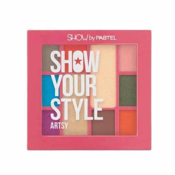Show By Pastel Artsy Far Paleti - 10-Color Makeup Palette with Matte & Pearl Finish - image 4