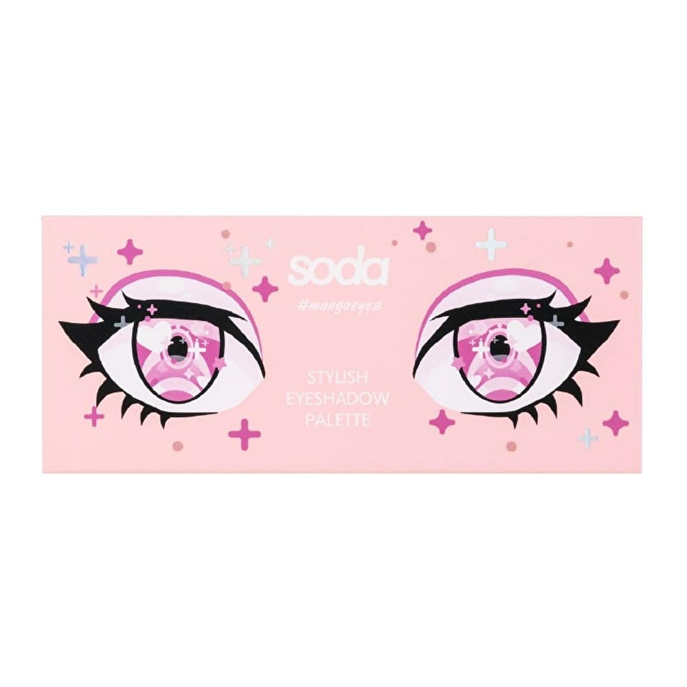 SODA Makeup Eyeshadow Palette - Stylish, Long-Lasting, Variety of Colors - Eyeshadow