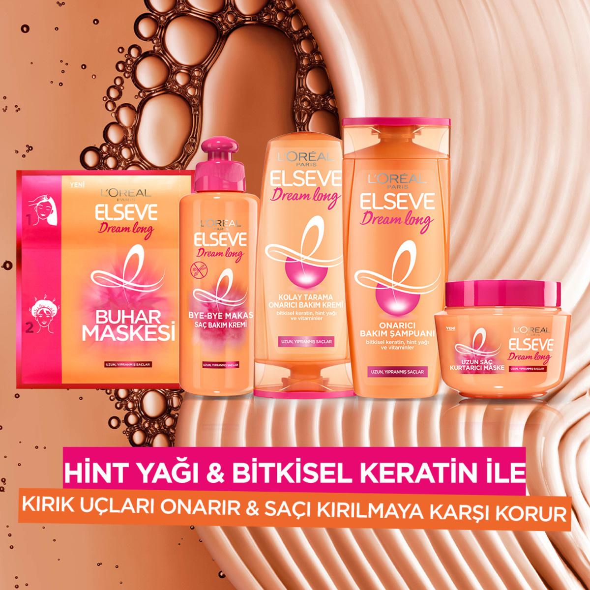 Loreal Paris Elseve Dream Long Hair Care Cream - Repairs Damaged Hair, Nourishes and Strengthens - 6.76 fl oz Loreal Paris Elseve Dream Long Hair Cream - Repair & Nourish hair care cream, repair damaged hair, Loreal Paris Elseve, Dream Long hair care, hair nourishment, long hair care, damaged hair repair, hair strengthening, heat protection, argan oil hair care, keratin hair treatment, hair growth promotion