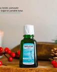 Weleda Organik Nourishing Hair Care Oil with Rosemary Extract - 1.69 fl oz Weleda Nourishing Hair Oil with Rosemary - 1.69 fl oz nourishing hair oil, organic hair care, rosemary extract hair treatment, natural hair nourishment, hair care oil for dry hair, Weleda, organic rosemary hair oil, natural hair care products, hair nourishment, hair protection, healthy hair, shiny hair, plant-based hair care, pre-wash hair treatment, leave-in hair oil