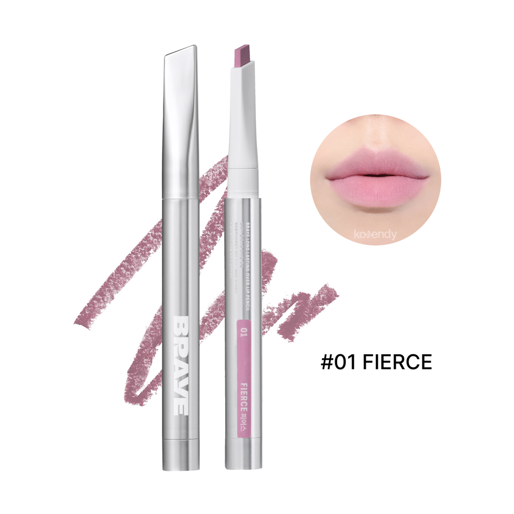 Braye Long Lasting Over Lip Pencil, Velvety Lip Liner 0.5g