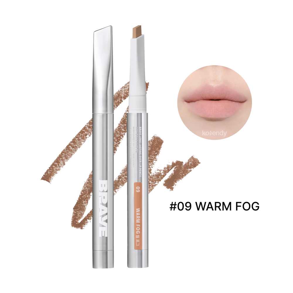 Braye Long Lasting Over Lip Pencil with Velvet Texture & Full Look, 0.5g