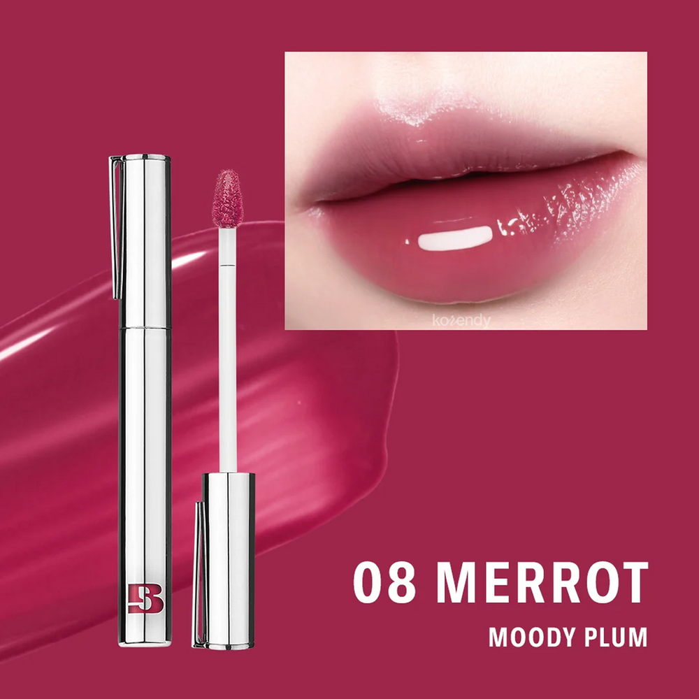 Braye Thin Glow Tint 2X Sheer Lip Tint with Apricot Seed Oil - Merrot 3.4g