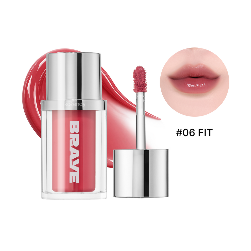 Braye Volume Plumping Lip Tint with Peptides - 3.5g, Shade 06 Fit