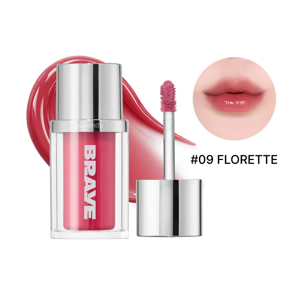 Braye Volume Plumping Tint 3.5g - Glossy Sheer Lip Tint in Florette