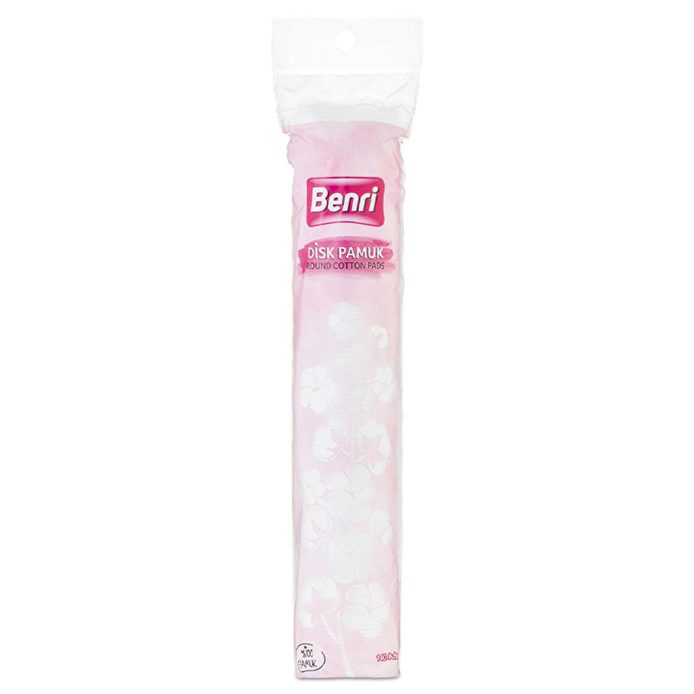 Benri Cotton Pads 140 Count - Soft & Gentle Makeup Removal for Sensitive Skin - Makeup Remover