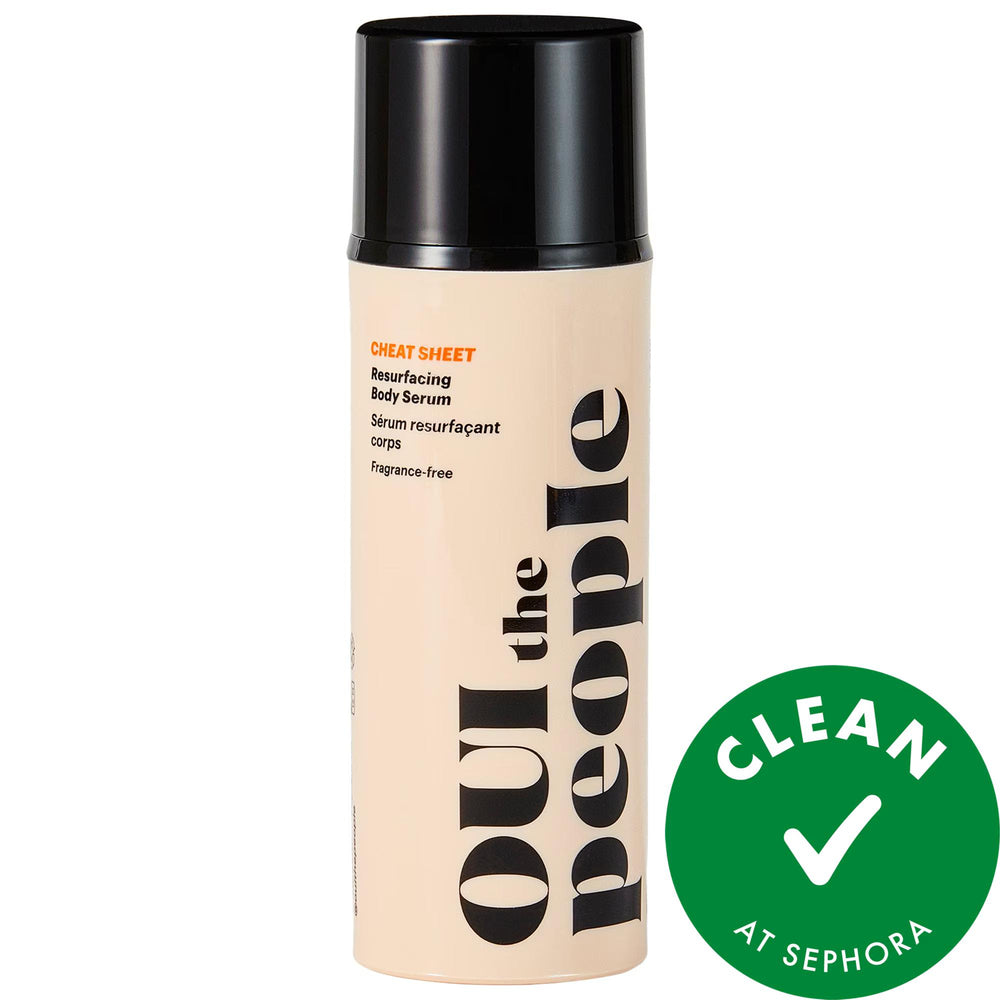 OUI the People Cheat Sheet AHA BHA Body Exfoliant Serum: Skin Resurfacing, Dark Spot Removal, Vegan & Cruelty-Free for Smooth, Bright Skin OUI Body Exfoliant Serum: AHA BHA for Smooth, Bright, Dark Spot Free Skin body exfoliant serum, AHA BHA body exfoliator, skin resurfacing serum, dark spot removal body, keratosis pilaris treatment, ingrown hair serum, vegan body exfoliant, cruelty-free skincare, clean beauty body serum, body exfoliant, AHA body exfoliant, BHA body exfoliant, skin resurfacing, dark spot r