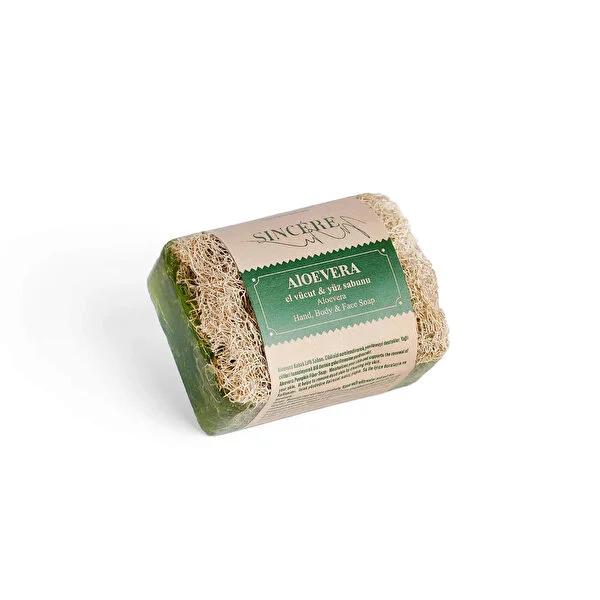 Sincere Kabak Lifli Sabun Aloe Vera Soap: Natural Exfoliating & Smoothing Turkish Soap for Soft, Hydrated Skin, 120 gr Sincere Aloe Vera Loofah Soap: Natural Exfoliating Soap Loofah soap, Aloe vera soap, Exfoliating soap, Natural soap, Sincere Kabak Lifli Sabun, Turkish soap, Natural skincare, Exfoliating skincare, Aloe vera cleansing, Skin smoothing soap, Soap, Natural, Skincare, Exfoliation, Moisturizing, Turkish beauty, Mediterranean beauty, Gentle exfoliation, Smoother skin, Softer skin, Hydrated skin, 