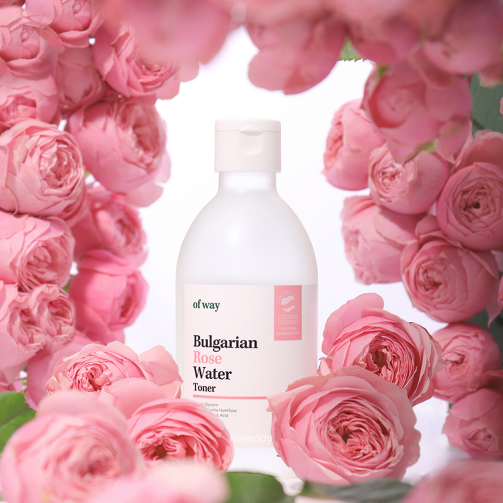 Of Way Bulgarian Rose Water Toner Nourishing Organic Mist 250ml