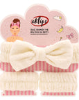 Eklips Spa Headband and Wristband Set: Soft Elastic Headband for Makeup & Skincare - Keep Hair Away, Absorb Water Droplets with Comfort! Eklips Spa Headband Set: Comfort for Skincare & Makeup Spa headband, Wristband set for skincare, Makeup headband, Soft elastic headband, Skincare accessories, Facial cleansing headband, Eklips headband, Eklips wristband, headband, wristband, skincare routine, makeup application, soft headband, elastic headband, comfort, beauty accessories, facial cleansing, hair accessorie