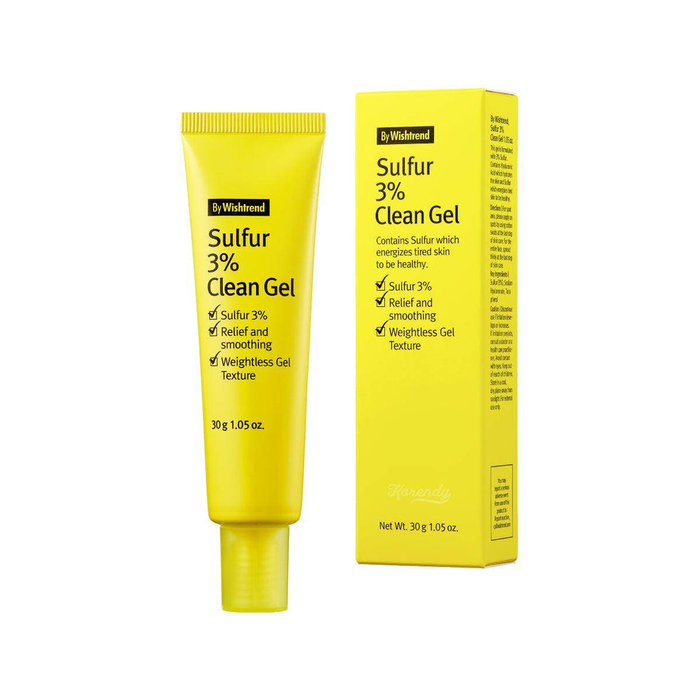 By Wishtrend Sulfur 3% Clean Gel Blemish Care 30ml