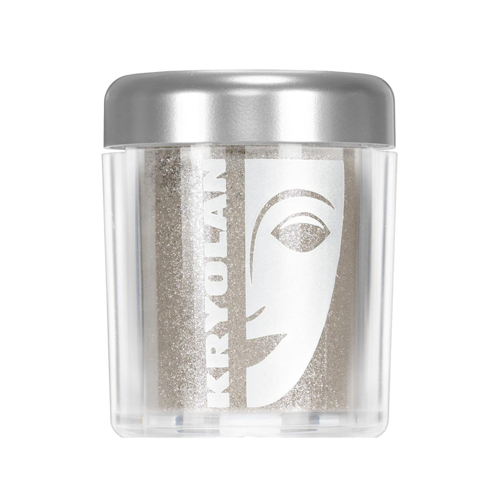 Kryolan HD Living Color Makeup Pigment in Silver 2g