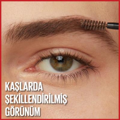 Maybelline New York Tattoo Brow 36h Styling Gel - 260 Deep Brown, Long-Lasting Eyebrow Styling Maybelline Tattoo Brow 36H Styling Gel - Long Lasting Eyebrow Makeup eyebrow styling gel, long-lasting brow gel, waterproof brow product, Maybelline Tattoo Brow, deep brown brow gel, cosmetic, beauty product, brow care, grooming, makeup, Maybelline, 36-hour brow gel, sweat-resistant brow product, smudge-proof brow gel, easy brow styling